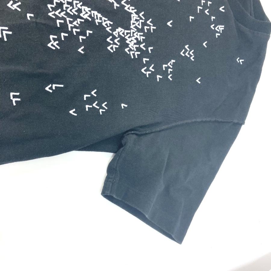 LOUIS VUITTON ルイヴィトン LVスプレッドエンブロイダリー アパレル トップス 半袖Ｔシャツ コットン ブラック メンズ【中古】 | LOUIS VUITTON | 04