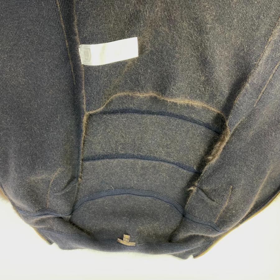 LOUIS VUITTON ルイヴィトン ニット ファー ジップアップ ケープ アウター アパレル ポンチョ ブラウン レディース【中古】 | LOUIS VUITTON | 07