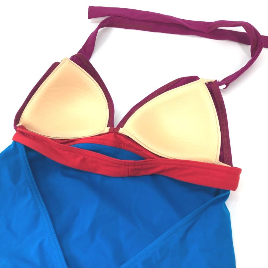 美品 HERMES エルメス トリコロール スイムウエア スィム 水着 ピンク レディース【中古】 | HERMES | 06