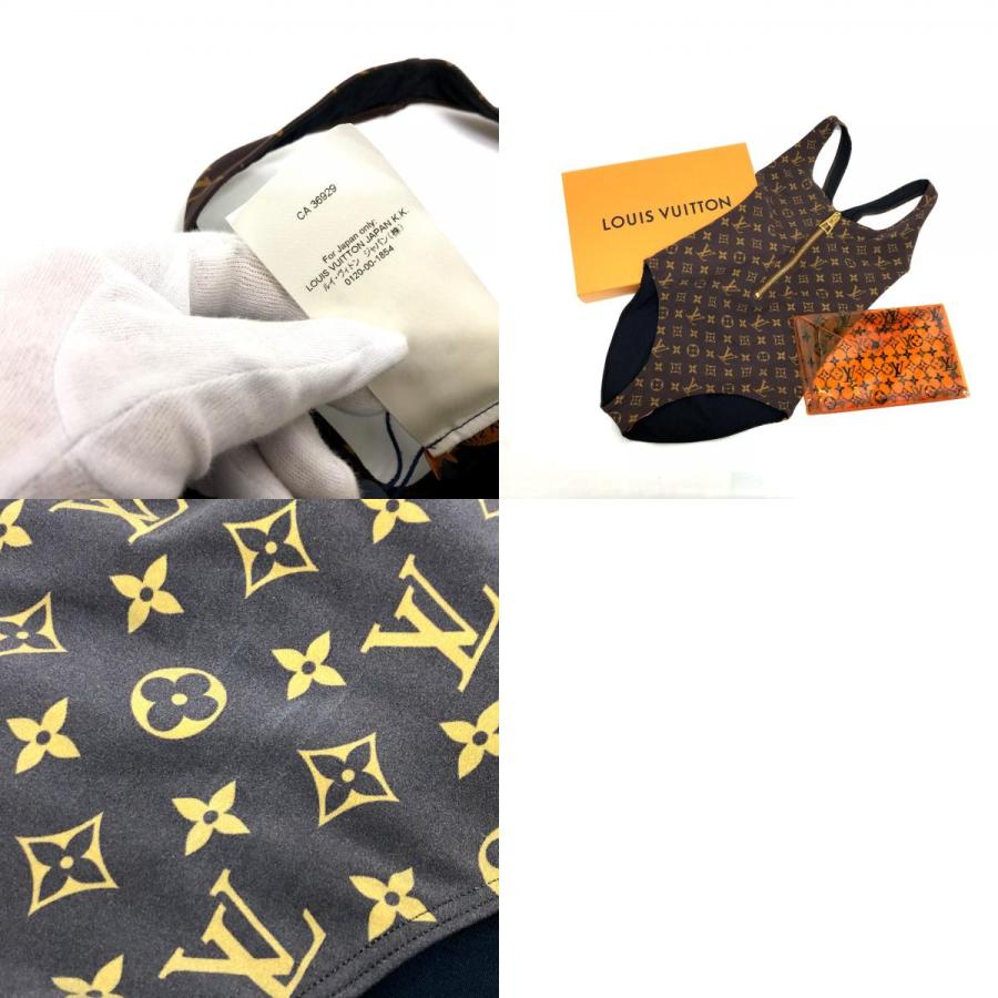 未使用 LOUIS VUITTON ルイヴィトン 1AC6AN ジップアップモノグラムワンピーススイムスーツ スイムウェア  水着 【中古】 | LOUIS VUITTON | 09