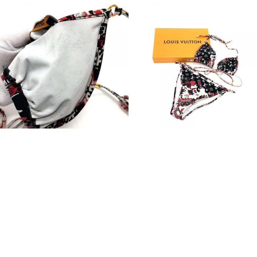 LOUIS VUITTON ルイヴィトン バンダナプリントビキニ  トップ&ボトムスセット  スイムウェア 水着 マルチカラー レディース【中古】 | LOUIS VUITTON | 09