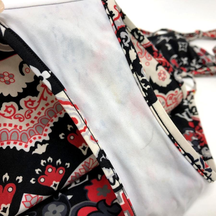 LOUIS VUITTON ルイヴィトン バンダナプリントビキニ  トップ&ボトムスセット  スイムウェア 水着 マルチカラー レディース【中古】 | LOUIS VUITTON | 03