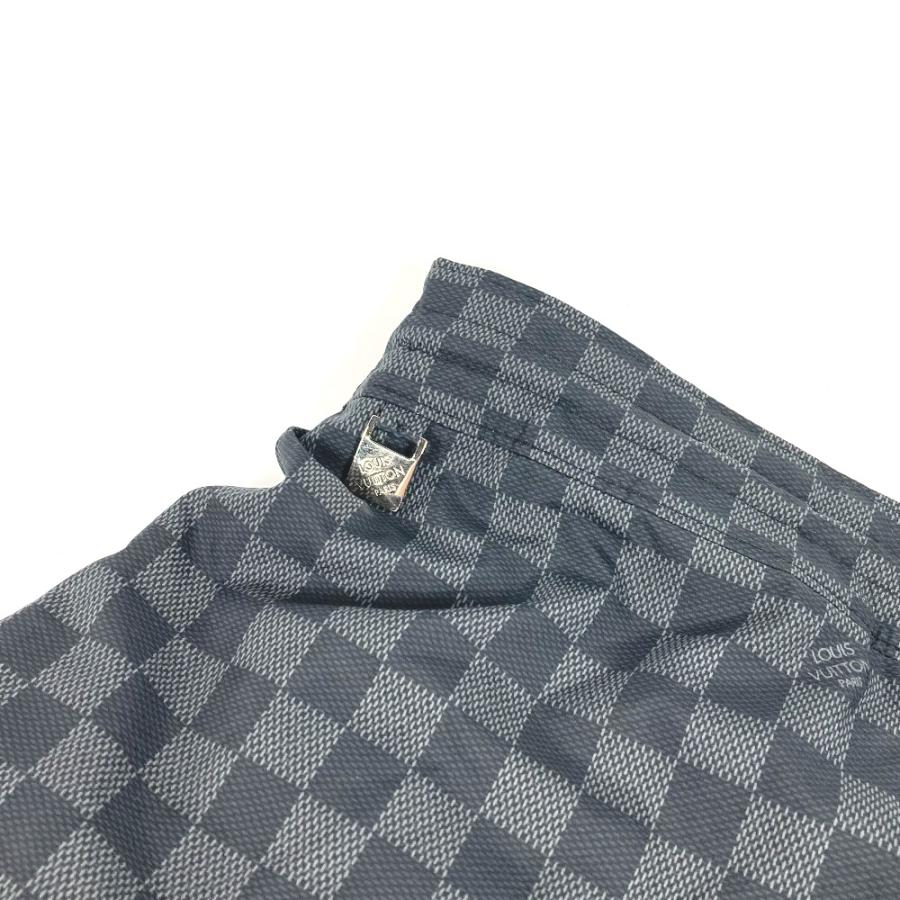 LOUIS VUITTON ルイヴィトン 不明 スイムウエア ハーフパンツ ショートパンツ アパレル ダミエグラフィット 水着 ブラック メンズ【中古】 | LOUIS VUITTON | 01