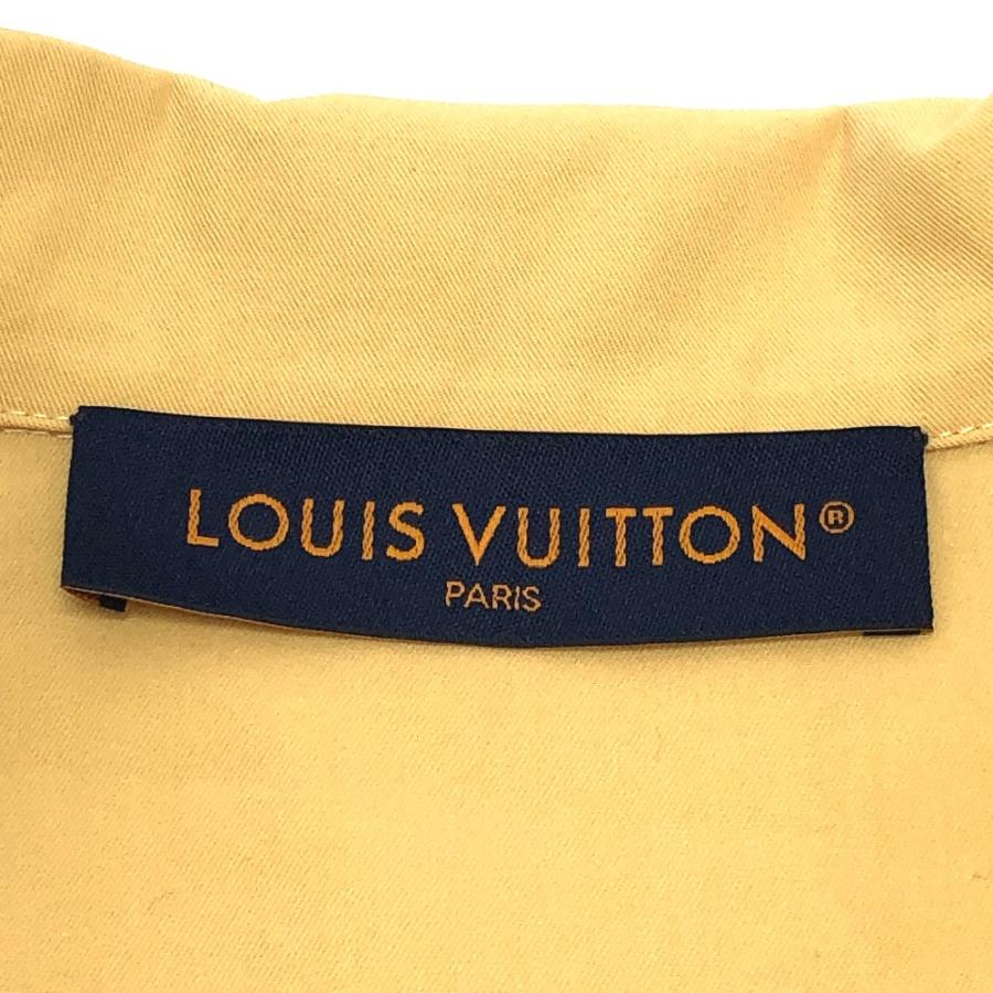 LOUIS VUITTON ルイヴィトン 1AFQ16 エンブロイダードショートスリーブコットンボウリングシャツ 半袖シャツ ベージュ メンズ【中古】 | LOUIS VUITTON | 04