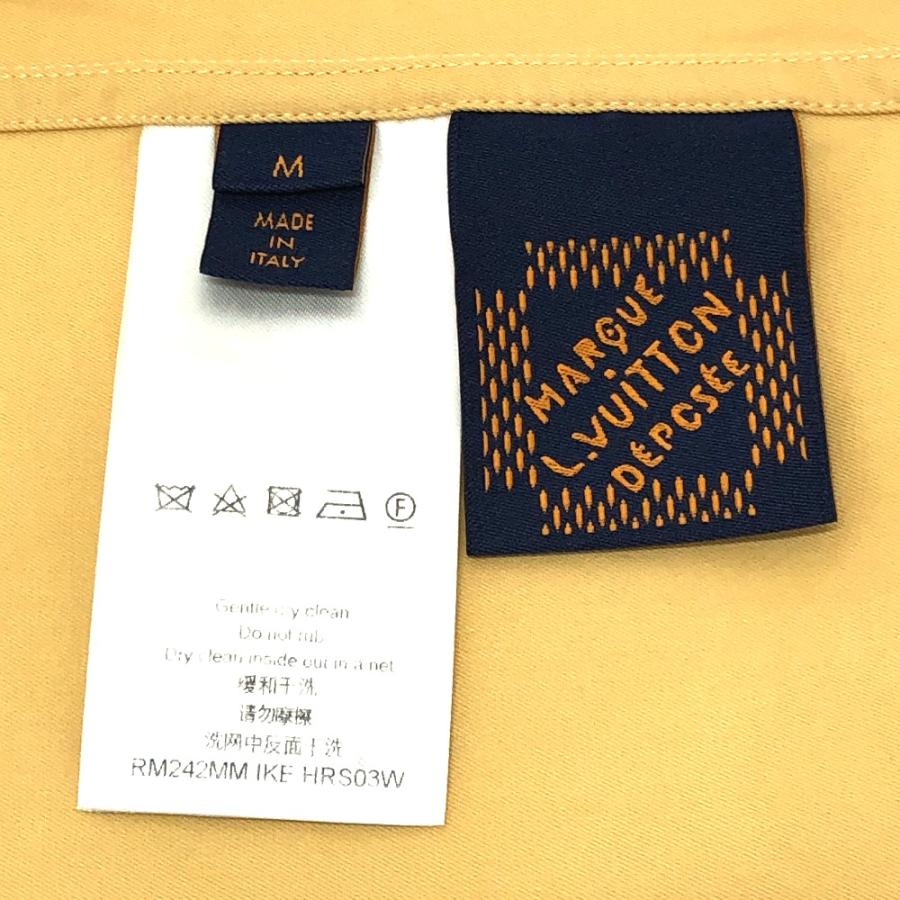 LOUIS VUITTON ルイヴィトン 1AFQ16 エンブロイダードショートスリーブコットンボウリングシャツ 半袖シャツ ベージュ メンズ【中古】 | LOUIS VUITTON | 07