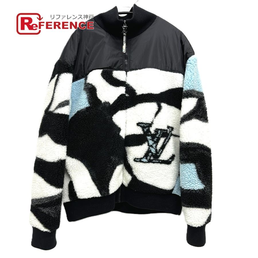 LOUIS VUITTON ルイヴィトン RM241M DFG HQY18W LVロゴフリース ナイロン切替 アパレル 24SS ブルゾン マルチカラー メンズ【中古】 | LOUIS VUITTON