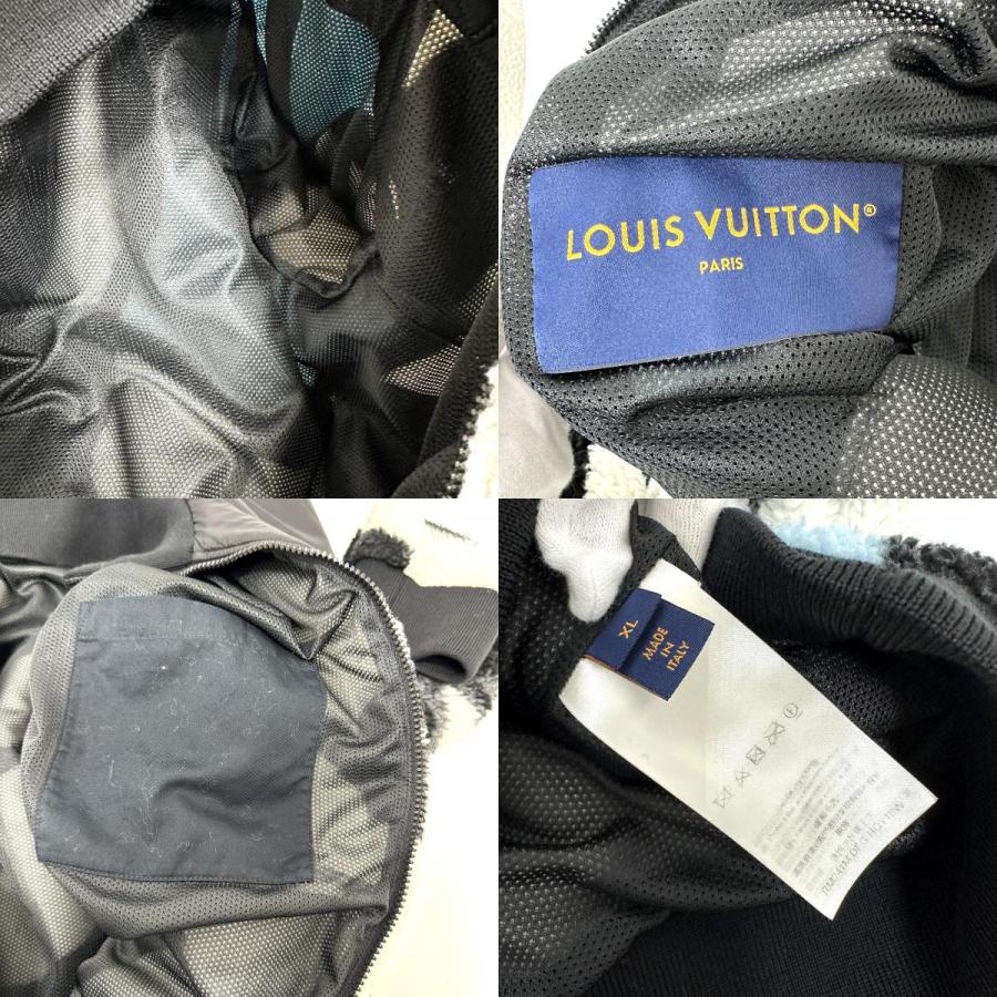 LOUIS VUITTON ルイヴィトン RM241M DFG HQY18W LVロゴフリース ナイロン切替 アパレル 24SS ブルゾン マルチカラー メンズ【中古】 | LOUIS VUITTON | 08
