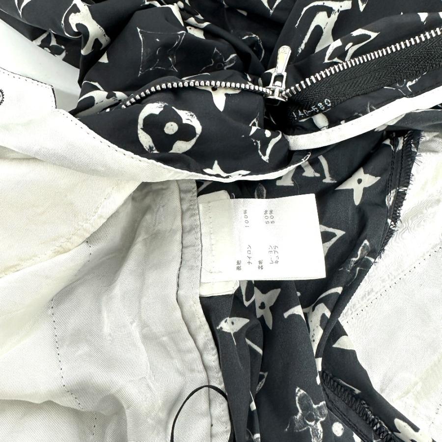 LOUIS VUITTON ルイヴィトン 1A5TSI ステンシルエフェクトモノグラム アパレル ボトムス ジョギング パンツ ブラック レディース【中古】 | LOUIS VUITTON | 04