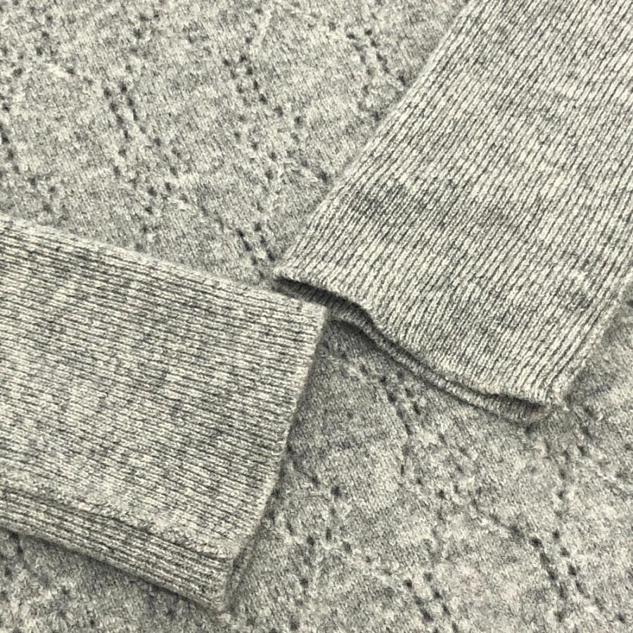 LOUIS VUITTON ルイヴィトン アパレル 長袖 Vネック フレア ニットワンピ ニット ワンピース グレー レディース【中古】 | LOUIS VUITTON | 05