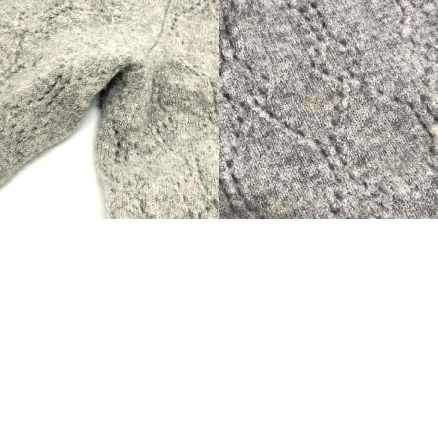 LOUIS VUITTON ルイヴィトン アパレル 長袖 Vネック フレア ニットワンピ ニット ワンピース グレー レディース【中古】 | LOUIS VUITTON | 09