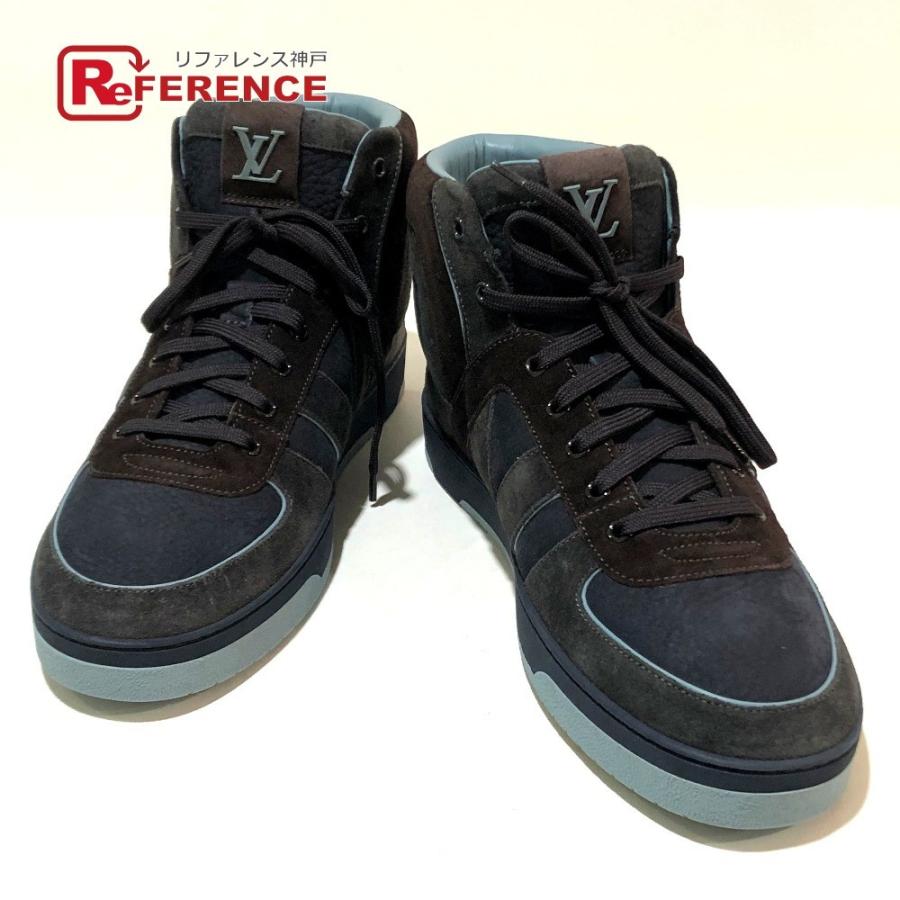 正規品 Louis Vuitton ルイヴィトン シューズ 靴 スニーカー ブラウン ブラウン ブラック ブルー系 メンズ 新品同様 中古 27 リファレンス コレクション 通販 Yahoo ショッピング 送料無料 Mdtu Nw Gov Lk
