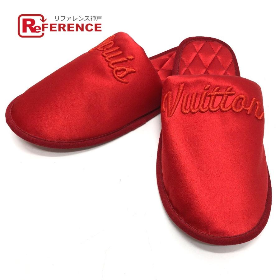 LOUIS VUITTON ルイヴィトン スイート・ラインミュール スリッパ ルーム シューズ スリッパ サテンキャンバス レディース【中古】未使用  :150497-21657-15:リファレンス コレクション - 通販 - Yahoo!ショッピング