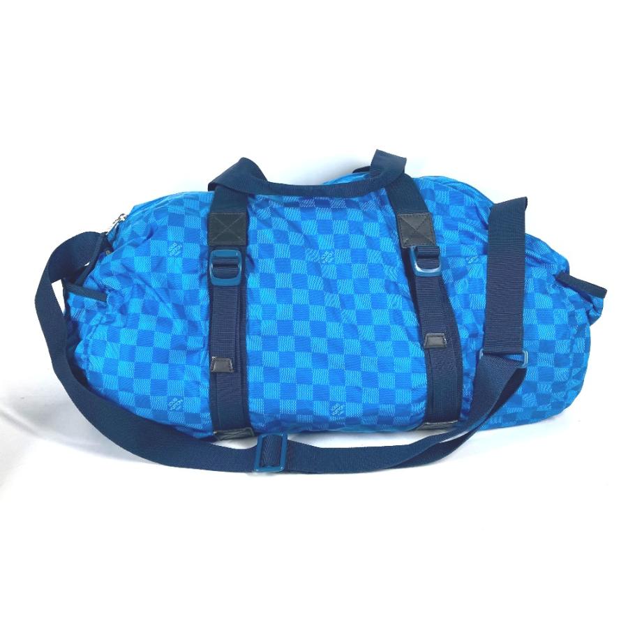 ダヌーブ新品パッチワーク限定バッグ未使用エピ青ダミエグラフィット  