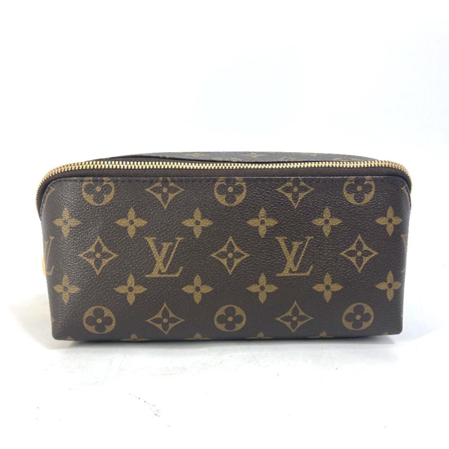 LOUIS VUITTON ルイヴィトン M47925 6点セット モノグラム シューズ メンテナンスセット ブラシ×5 スプレー×1 靴用品 ポーチ 【中古】 | LOUIS VUITTON | 01