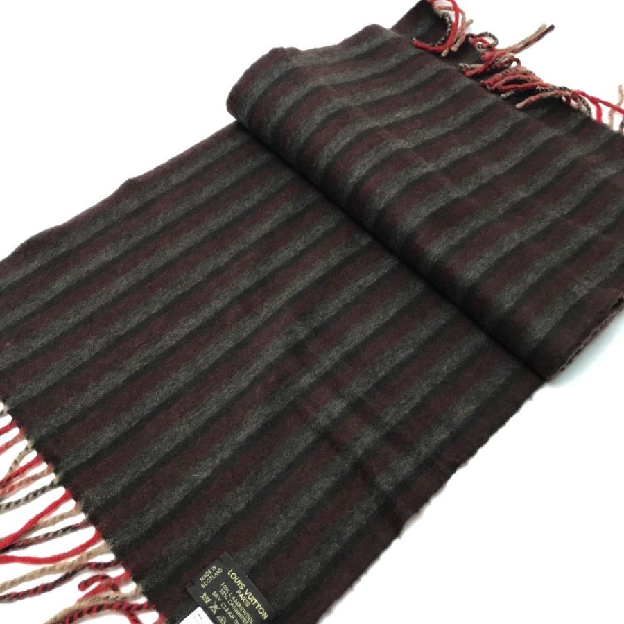 LOUIS VUITTON ルイ・ヴィトン M71985 エシャルプ・レイエ メンズ レディース マフラー レッド | LOUIS VUITTON | 04