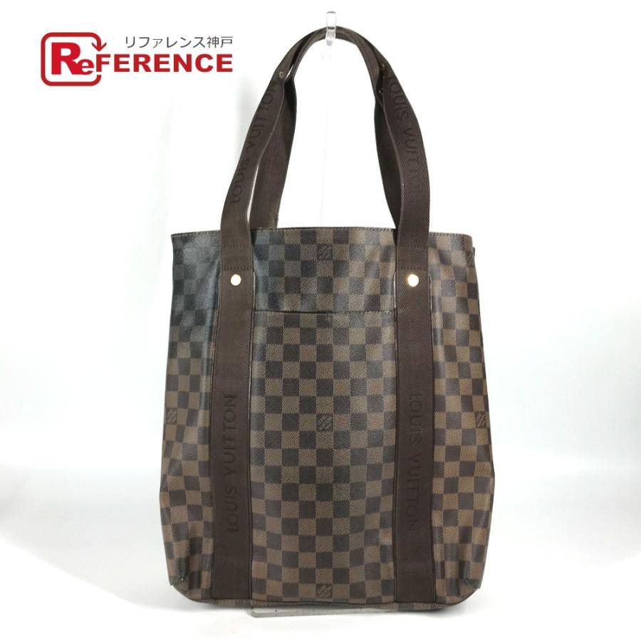 LOUIS VUITTON ルイヴィトン N52006 カバ ボブール ショルダーバッグ カバン 肩掛け 縦型 ダミエ トートバッグ エベヌ ブラウン【中古】 | LOUIS VUITTON