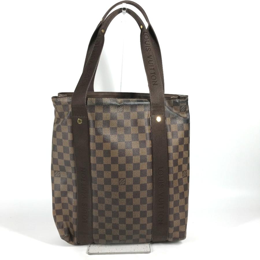 LOUIS VUITTON ルイヴィトン N52006 カバ ボブール ショルダーバッグ カバン 肩掛け 縦型 ダミエ トートバッグ エベヌ ブラウン【中古】 | LOUIS VUITTON | 01
