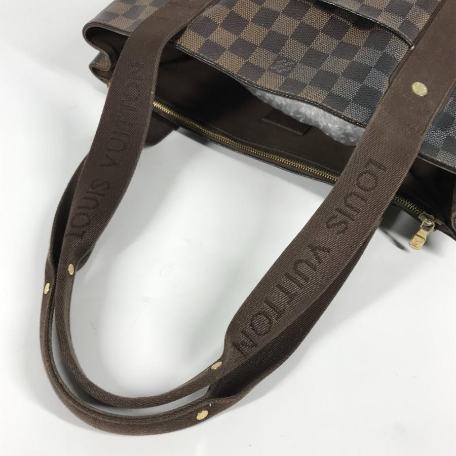 LOUIS VUITTON ルイヴィトン N52006 カバ ボブール ショルダーバッグ カバン 肩掛け 縦型 ダミエ トートバッグ エベヌ ブラウン【中古】 | LOUIS VUITTON | 06