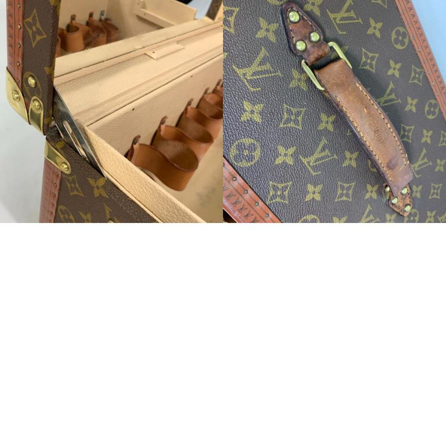 LOUIS VUITTON ルイヴィトン M21822　 モノグラム ボワット ブテイユ  カバン メイクボックス ミラー付き トランク バニティバッグ【中古】｜reference｜10