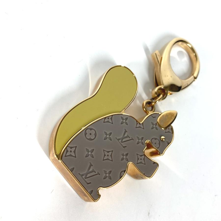 ルイヴィトン LOUIS VUITTON M66128  バッグチャーム ビジューサック アニマニア リスモチーフ  中古 LOUIS VUITTON（ルイ・ヴィトン） M66128 ビジュー サック アニマニア