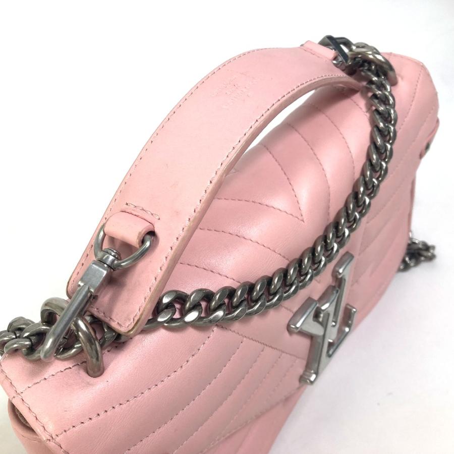 ルイヴィトン LOUIS VUITTON ニューウェーブ チェーンバッグ MM  M51944 斜め掛け 2WAY ハンドバッグ ショルダーバッグ レザー ピンク LOUIS VUITTON（ルイ・ヴィトン） M51944 ニューウェーブ チェーン