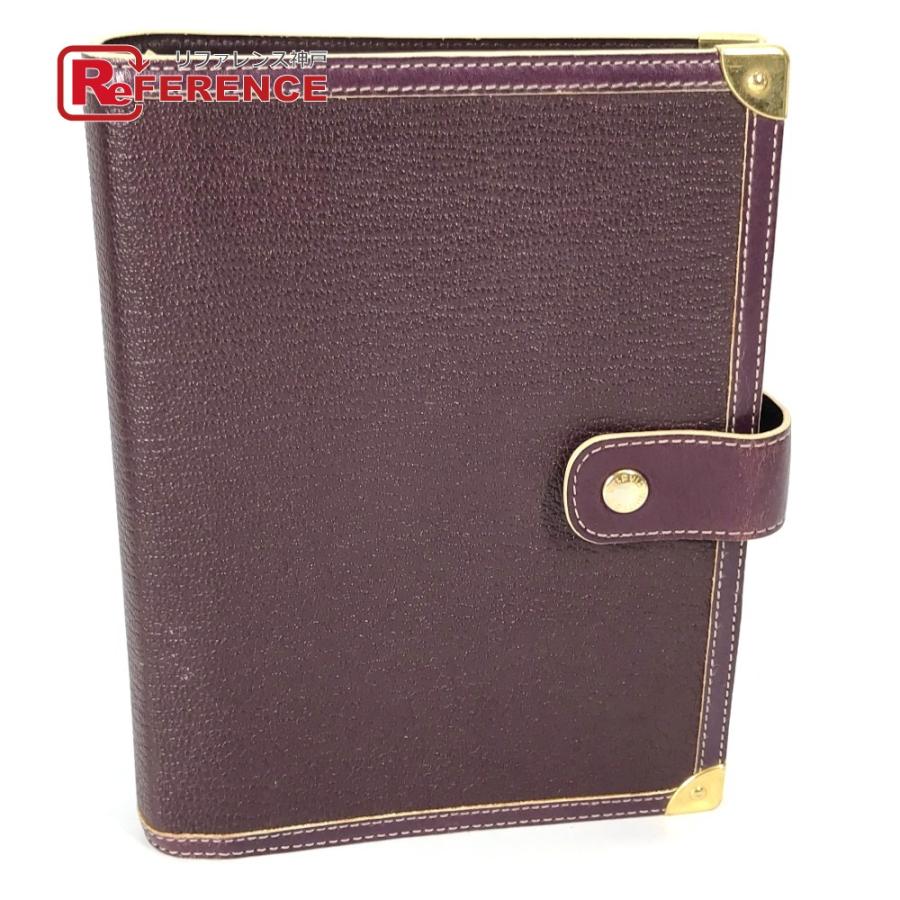 LOUIS VUITTON ルイヴィトン R20885 アジェンダMM ダイアリー ステーショナリー スハリ 手帳カバー プリュンヌ パープル 【中古】 | LOUIS VUITTON