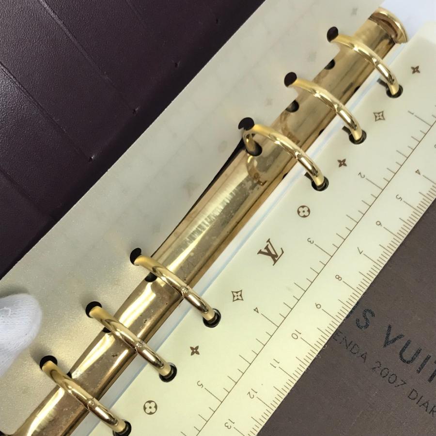 LOUIS VUITTON ルイヴィトン R20885 アジェンダMM ダイアリー ステーショナリー スハリ 手帳カバー プリュンヌ パープル 【中古】 | LOUIS VUITTON | 08
