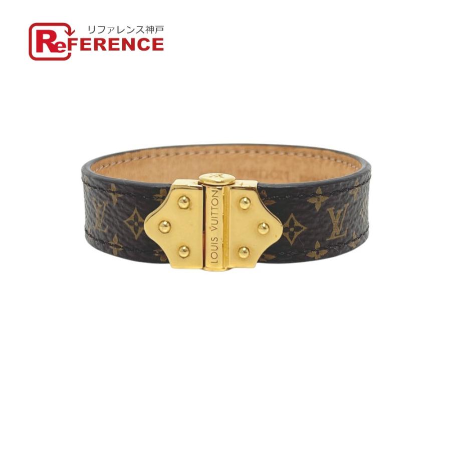 LOUIS VUITTON ルイヴィトン M6689 ブラスレ・スピリット ブレスレット アクセサリー ブレス ブラウン レディース【中古】 | LOUIS VUITTON