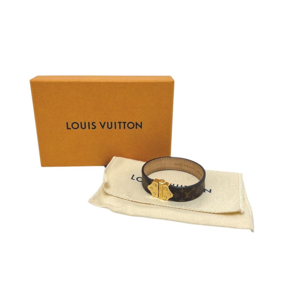 LOUIS VUITTON ルイヴィトン M6689 ブラスレ・スピリット ブレスレット アクセサリー ブレス ブラウン レディース【中古】 | LOUIS VUITTON | 09