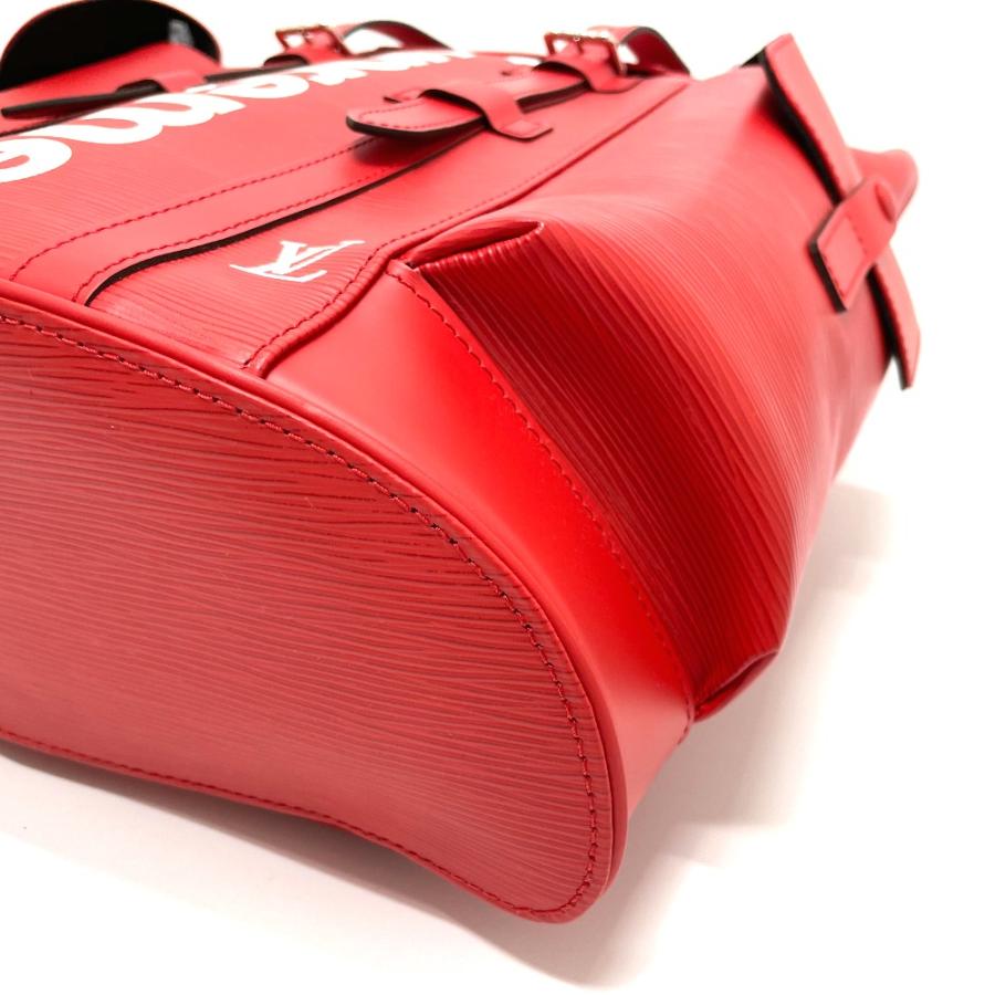 未使用 LOUIS VUITTON ルイヴィトン M53414 ルイヴィトン×シュプリーム エピ クリストファーPM バックパック | LOUIS VUITTON | 03