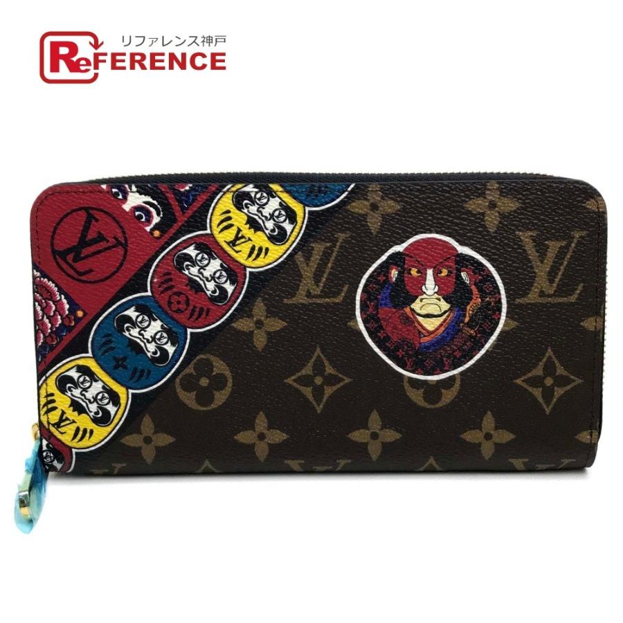 Louis Vuitton ルイヴィトン M 山本寛斎コラボ 達磨 歌舞伎モチーフ モノグラム 長財布 小銭入れあり ブラウン ユニセックス 新品 2 リファレンス コレクション 通販 Yahoo ショッピング