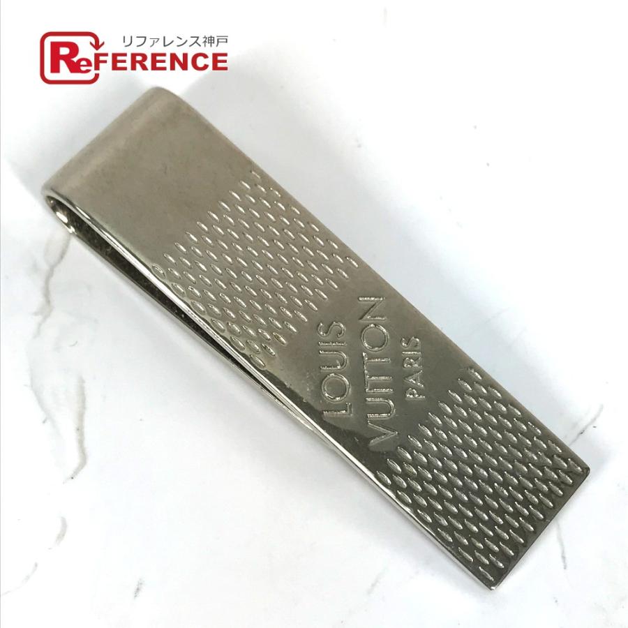 ルイビトン　スタッズ付きシルバーマネークリップ ルイビトンスタッズ付きシルバーマネークリップ