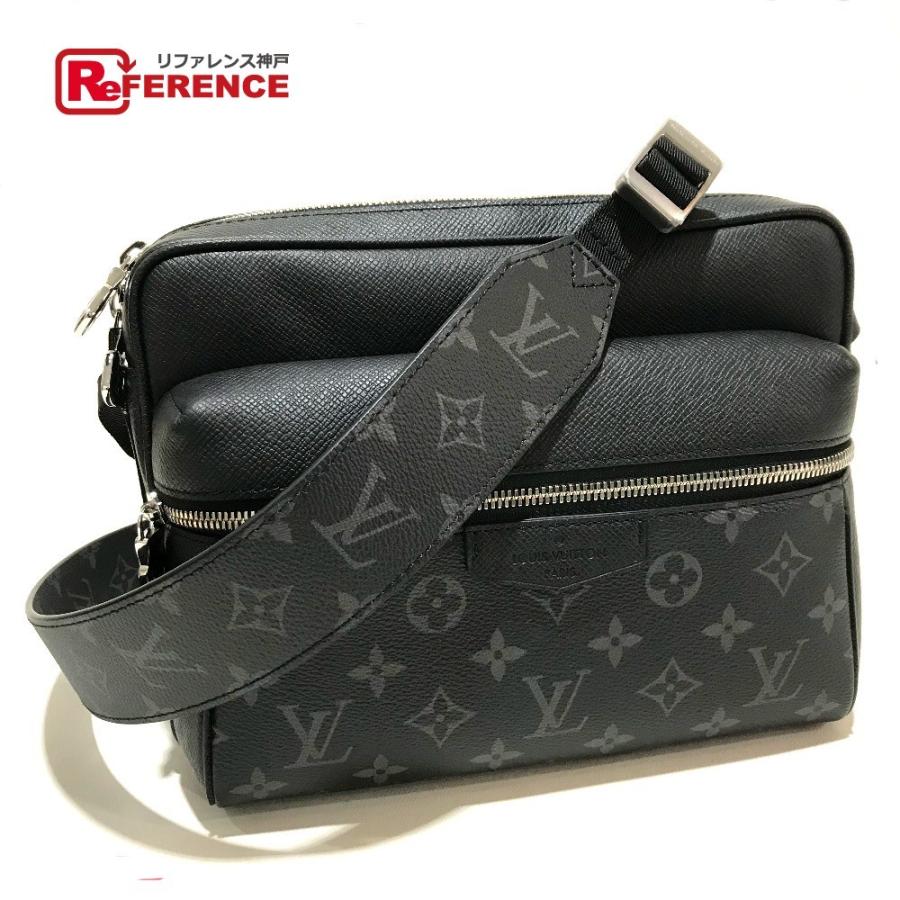 Louis Vuitton ルイ ヴィトン M アウトドア メッセンジャーpm タイガラマ モノグラム ショルダーバッグ ノワール ブラック メンズ 新作