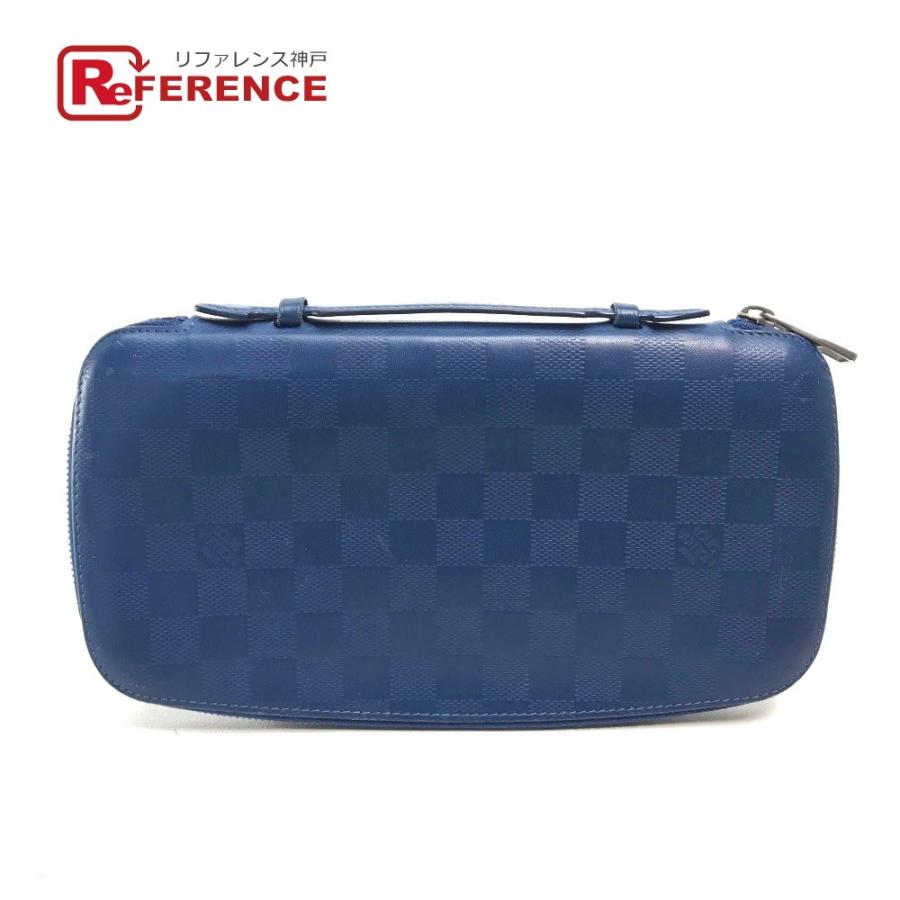 Louis Vuitton ルイヴィトン N ラウンドファスナー トラベルケース ダミエアンフィニ 長財布 小銭入れあり ネプテューヌ ブルー メンズ 中古 5 リファレンス コレクション 通販 Yahoo ショッピング