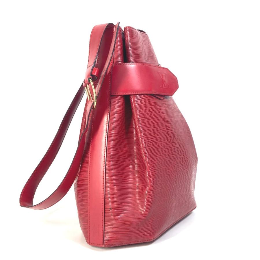 ルイヴィトン LOUIS VUITTON サックデポール M80193  エピ 肩掛け ショルダーバッグ エピレザー カスティリアンレッド レッド LOUIS VUITTON（ルイ・ヴィトン） M80193 エピ サックデポール 肩掛け