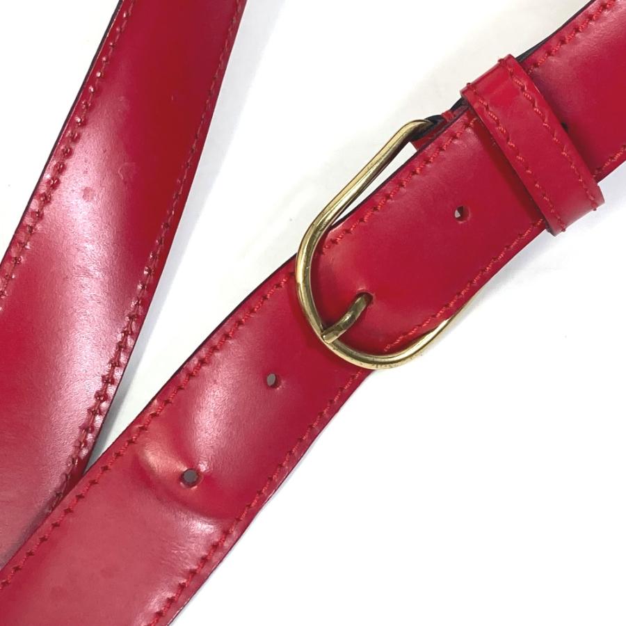 ルイヴィトン LOUIS VUITTON サックデポール M80193  エピ 肩掛け ショルダーバッグ エピレザー カスティリアンレッド レッド LOUIS VUITTON（ルイ・ヴィトン） M80193 エピ サックデポール 肩掛け
