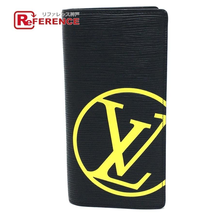 Louis Vuitton ルイヴィトン M Lvサークル エピ 二つ折り財布 小銭入れあり ノワール ブラック イエロー メンズ 中古 119 4 リファレンス コレクション 通販 Yahoo ショッピング
