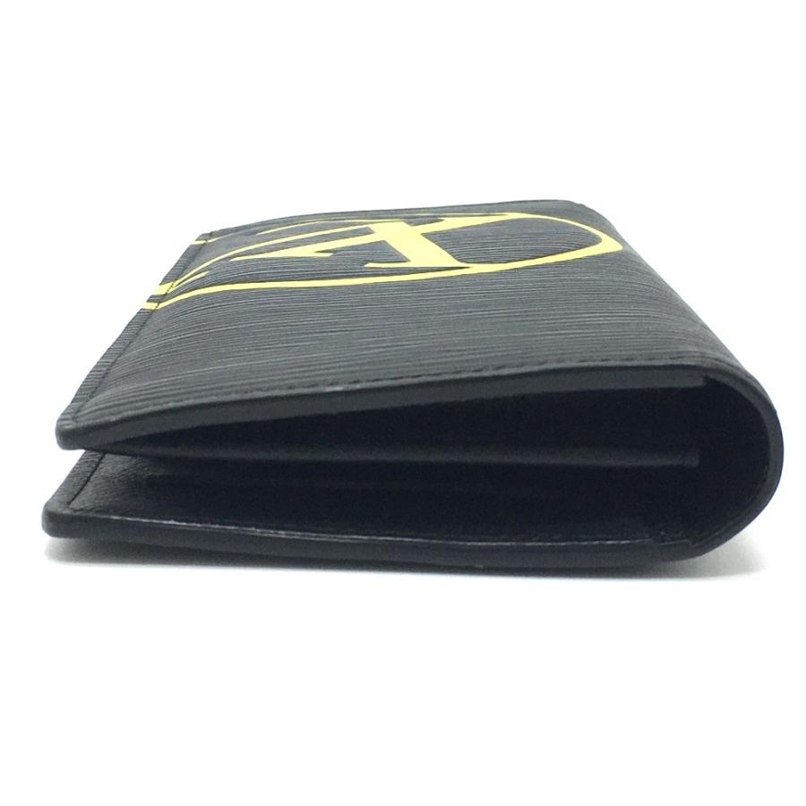 Louis Vuitton ルイヴィトン M Lvサークル エピ 二つ折り財布 小銭入れあり ノワール ブラック イエロー メンズ 中古 119 4 リファレンス コレクション 通販 Yahoo ショッピング