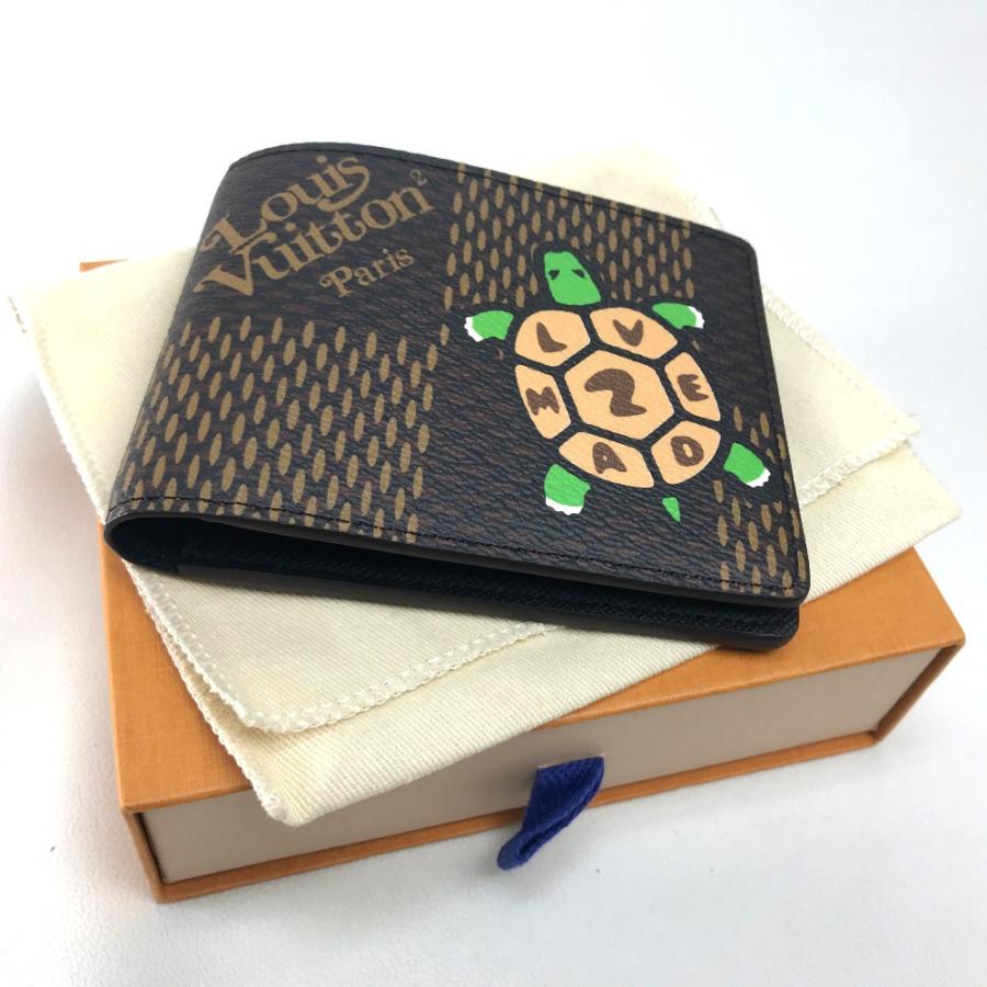 Louis Vuitton ルイヴィトン N ポルトフォイユ ミュルティプル ダミエジャイアント 二つ折り財布 小銭入れあり エベヌ ブラウン メンズ 新品 1542 135 2 リファレンス コレクション 通販 Yahoo ショッピング