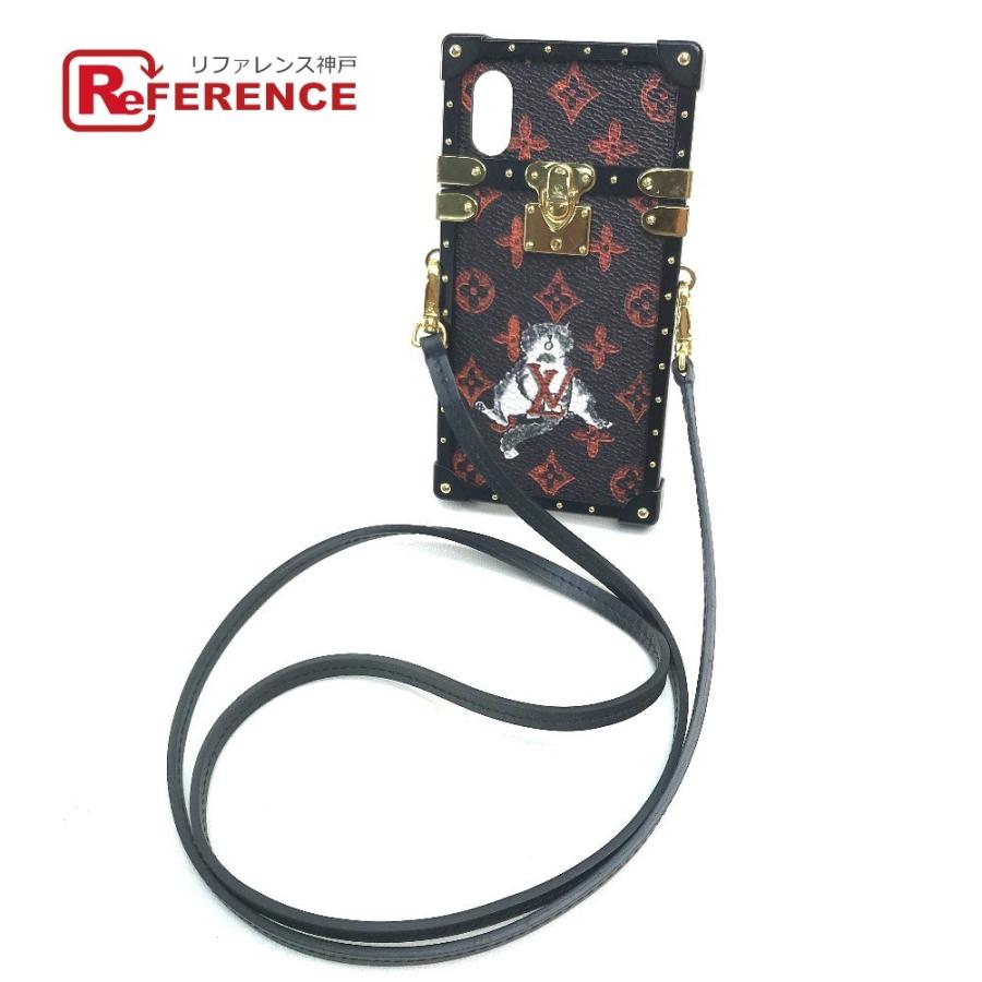 iPhoneケース ヴィトン LOUIS VUITTON ルイヴィトン M63891 アイ トランク iPhone X XS