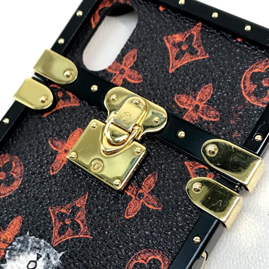 iPhoneケース ヴィトン LOUIS VUITTON ルイヴィトン M63891 アイ トランク iPhone X XS