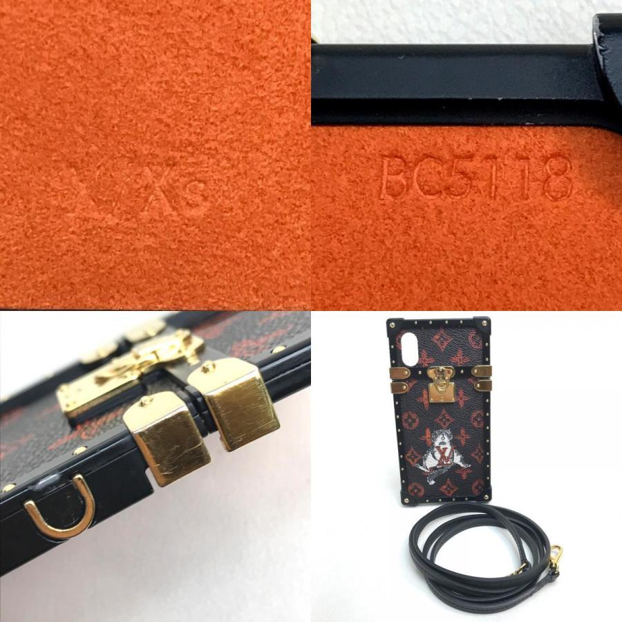iPhoneケース ヴィトン LOUIS VUITTON ルイヴィトン M63891 アイ トランク iPhone X XS