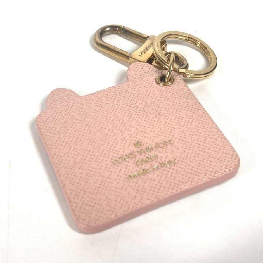 ルイヴィトン☆バッグチャーム☆キーホルダー LOUIS VUITTON ルイヴィトン M68452 ポルトクレ・ファン フェイス