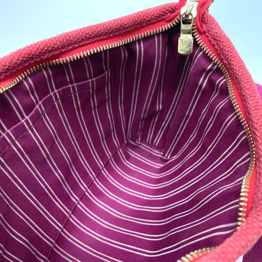 LOUIS VUITTON ルイヴィトン M40037 アンティグア カバPM ハンドバッグ キャンバス レディース レッド : 154551 ...