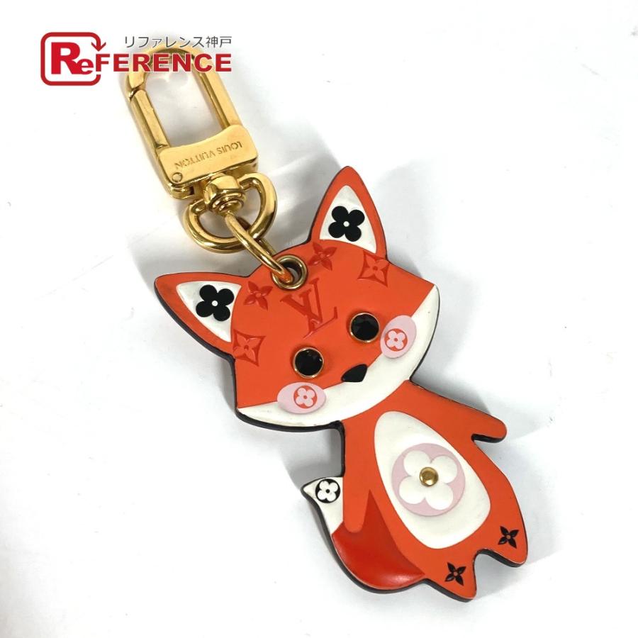 【美品✨】ルイヴィトン ポルトクレ　キューブ バッグチャーム キーホルダー LOUIS VUITTON（ルイ・ヴィトン） M69015 ポルトクレ キュート