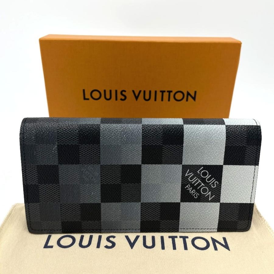 LOUIS VUITTON ルイヴィトン N40415 ポルトフォイユブラザ NM