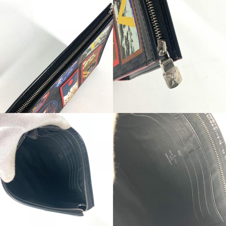 バッグ ルイヴィトン ダミエ・グラフィット ヴォワヤージュMM N60134