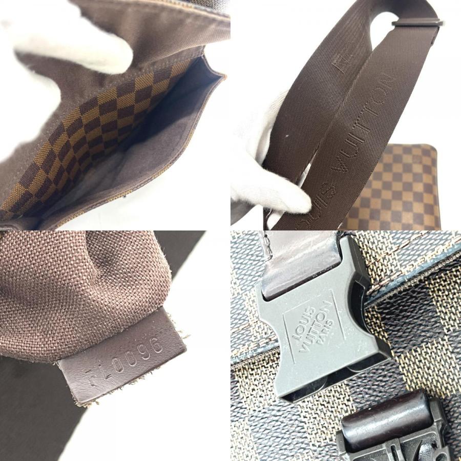 LOUIS VUITTON ルイヴィトン N51127 ダミエ ポシェット メルヴィール ショルダーバッグ 肩がけ エベヌ ブラウン レディース【中古】 | LOUIS VUITTON | 08