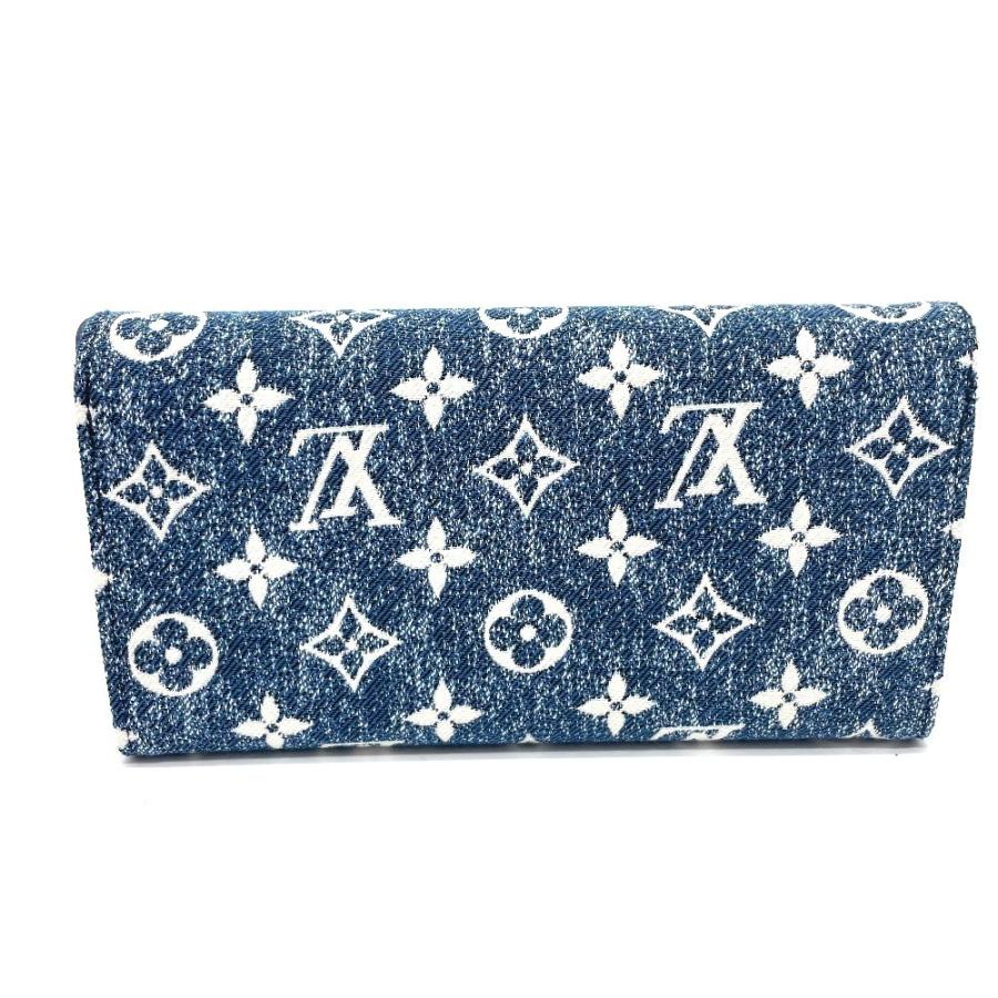 ルイヴィトン M81183 デニム ポルトフォイユ 長財布 ジャガード デニム LOUIS VUITTON（ルイ・ヴィトン） 新品 M81183 モノグラム ジャガード