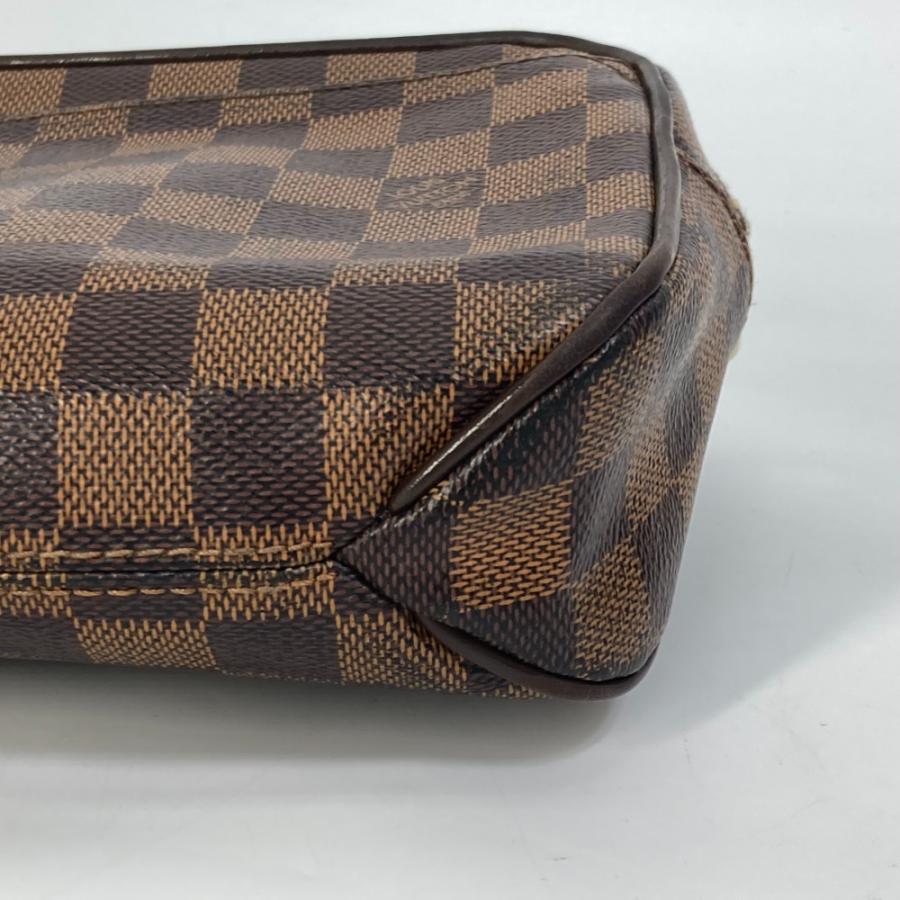LOUIS VUITTON ルイヴィトン N41219 ダミエ ポシェット サンポール  ポーチ ストラップ付 セカンドバッグ ブラウン メンズ【中古】 | LOUIS VUITTON | 06